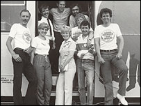 Peter Crabtree and the Radio Sheffield team