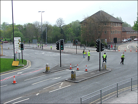 Derby 10k Run - photos around the city