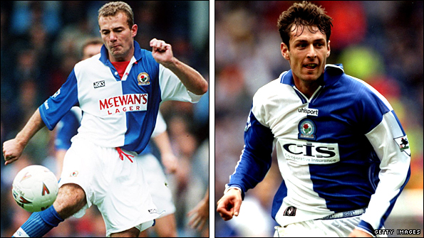 Alan Shearer and Chris Sutton formed a formidable partnership at Blackburn