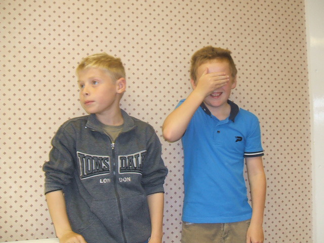 Catalogue boy and shy guy!