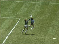 Maradona's 'Hand of God' goal