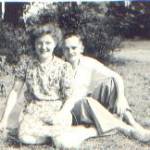 The Bride and Groom Streatham Common Streatham London 1947