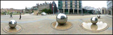 Millennium Square in Sheffield