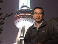 Quentin Rayner in Shanghai