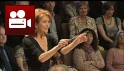 Jane Asher performs in the final concert at Baton Camp