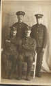 Harry - back left - with fellow guardsmen