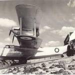 RAF flying boat station in 1939 at Calshot South Waters.