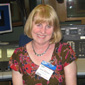 Sonia Longridge in the BBC Radio Ulster studio