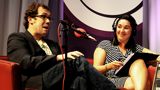 Bob Golding and Clare English