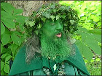 Wild man of the woods