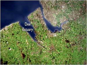 Dee Estuary (Image: Dee map)