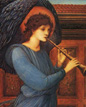 An angel by Sir Edward Burne-Jones, 1881