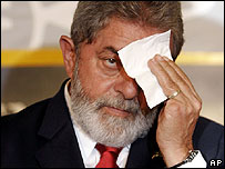O presidente Lula