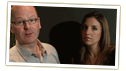 David Moore and Sarah Willingham