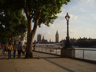 London walkway