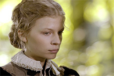 Clémence Poésy as Mary Queen of Scots in a 2004 BBC drama