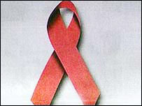 Logotiop da luta contra a Aids