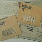 collection of letters - including a letter describing a football match played against the Italians
