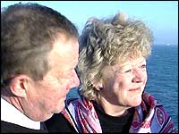 Peter Lambert and Josie Clarke