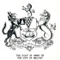 Inside the book - The coat of arms of the City of Belfast