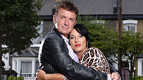 Alfie (Shane Richie) and Kat (Jessie Wallace) reveal their new-look Vic