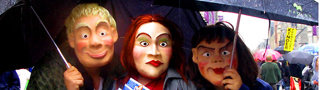 Edinburgh Festival street performers