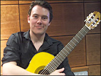 Ben Drummond in the BBC WM studios