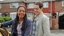 Alison (Naomie Harris) relationship with Ben (Andrew Knott) grows
