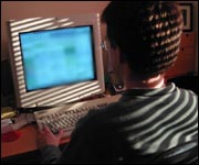 A computer user