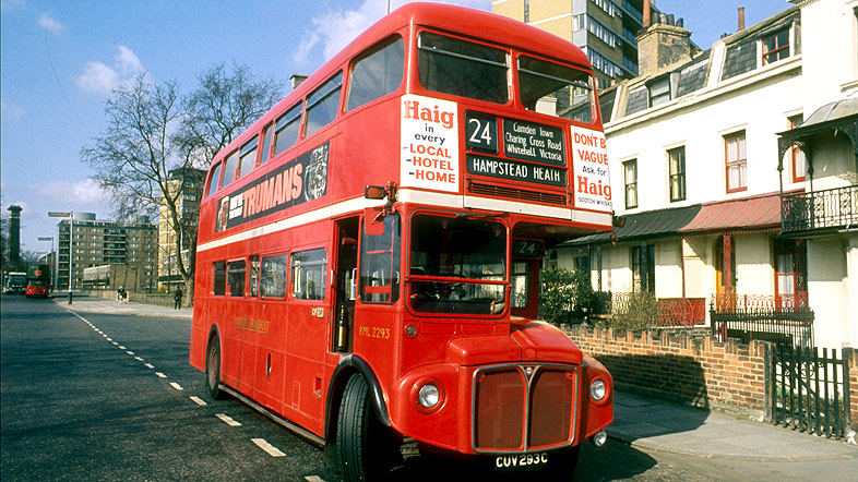 Photograph of a London bus