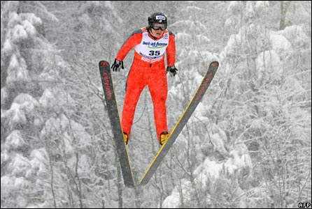 Lindsey Van in action at the 2009 World Championships