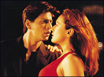 शाहरुख़ ख़ान और प्रीति ज़िंटा