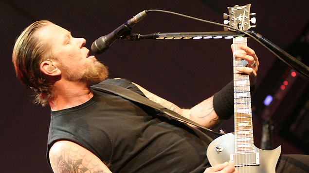 Metallica played an intimate gig to just over 300 fans at the BBC Radio Theatre in London on September 14 2008 as part of Radio 1 Presents Metallica Night.