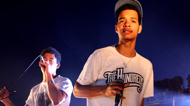 Rizzle Kicks at Big Weekend 2011