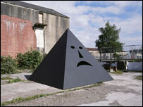 Joanne Tatham & Tom O'Sullivan's black pyramid
