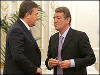Ющенко, Янукович