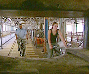 Getting around The Ropery on a bike