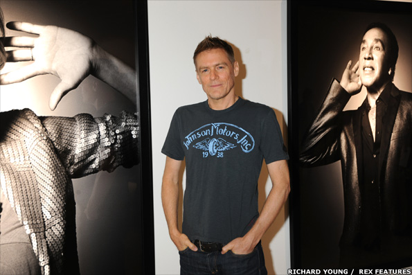 Bryan Adams at the Saatchi Gallery in London