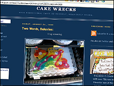 cakewrecks website