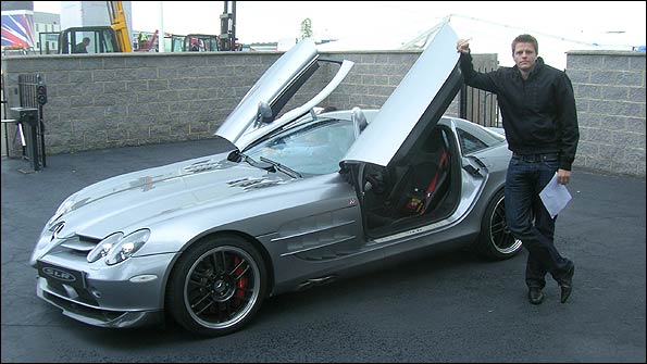 Jake meets the McLaren SLR