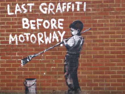 Banksy graffiti
