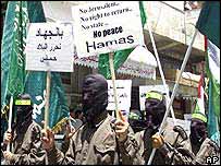 Hamaslıların gösterisi