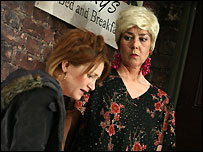 Lucy Speed as Lorna and Janice McKenzie as Mary