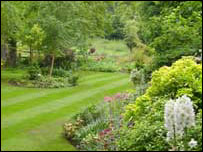 Richard and Marion Kenward's winning garden