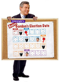 Gordon's Election Date Calender