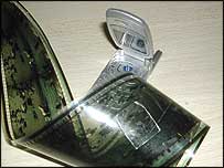 mobile phone and film stock