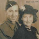 Sid and Jean Shorten on their wedding day