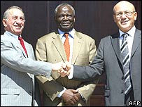 Papadopulos, Gambari ve Talat