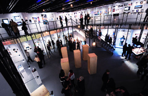 The Foyer, Royal Welsh College of Music and Drama. Photo: Patricia Grasham