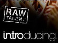 BBC Raw Talent Introducing logo